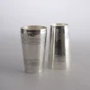 Versilberter Art Deco Cocktail Shaker und Tassen, 7 . Set