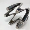Versilberter Kerzenhalter aus Metall von Jens Quistgaard, 1970er