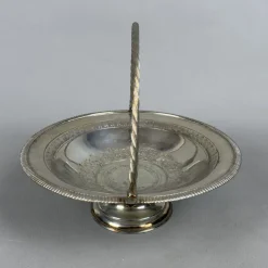 Versilberter Korb, 1800er