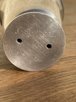 Versilberter Metallbecher von Jean Despréss