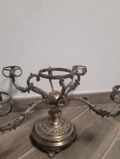 Versilberter Tafelaufsatz von Sheffield