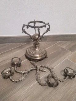 Versilberter Tafelaufsatz von Sheffield