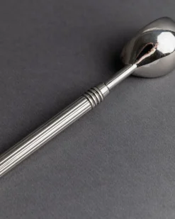 Versilberter Vintage Eisportionierer, 1930er