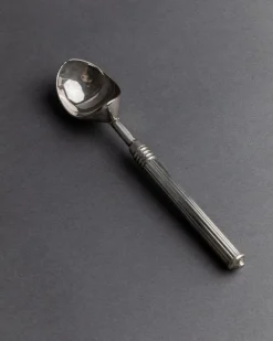 Versilberter Vintage Eisportionierer, 1930er