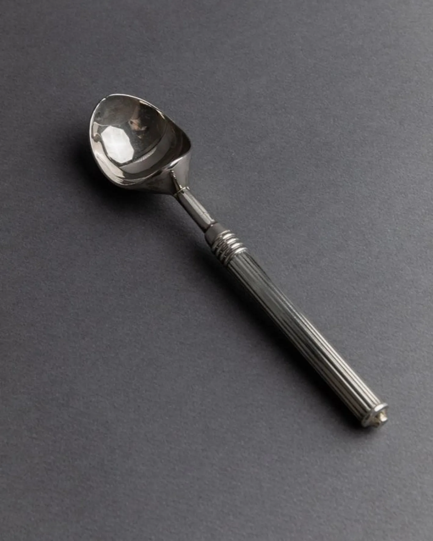 Versilberter Vintage Eisportionierer, 1930er