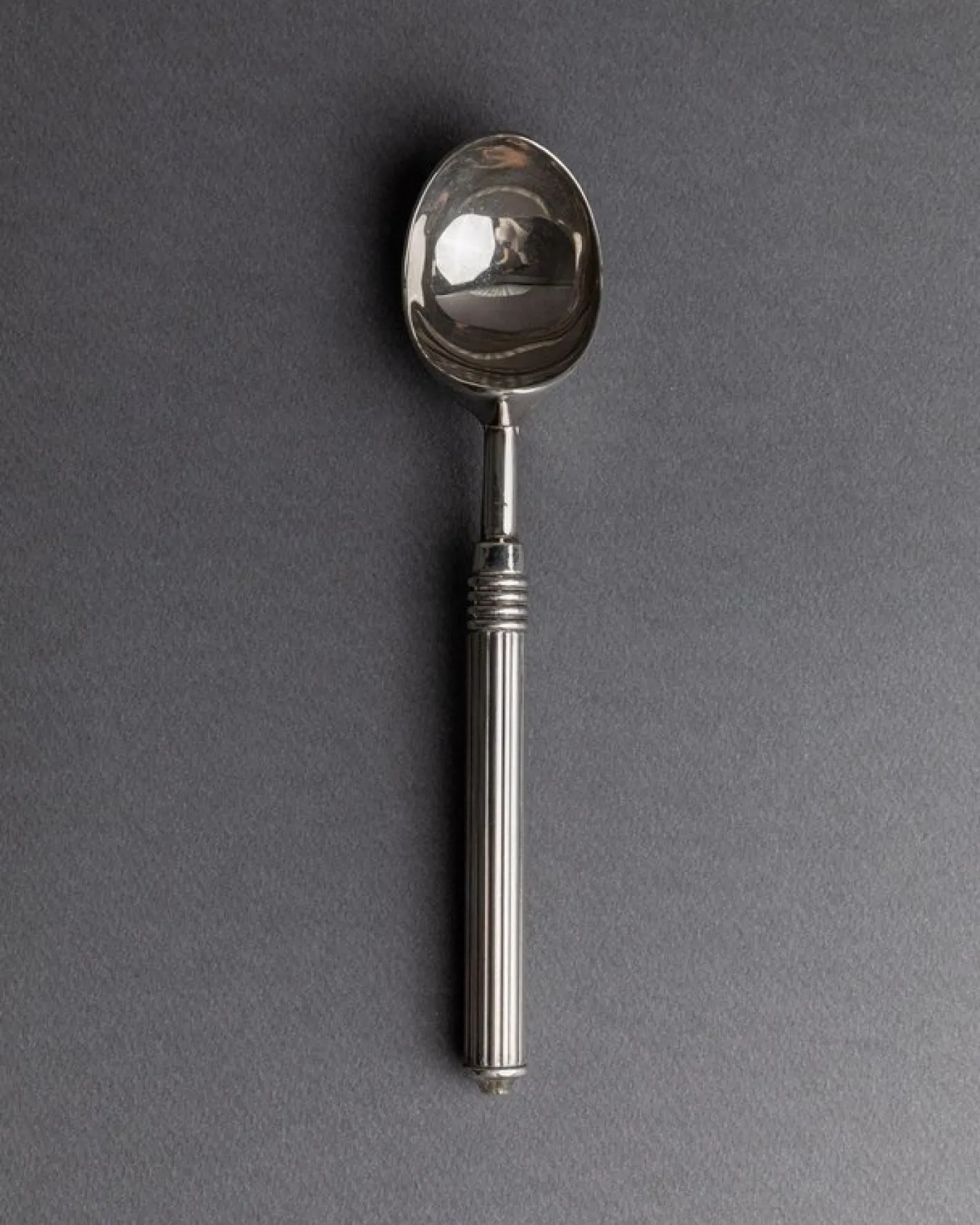 Versilberter Vintage Eisportionierer, 1930er
