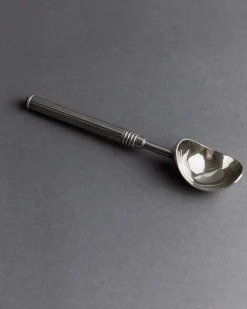 Versilberter Vintage Eisportionierer, 1930er
