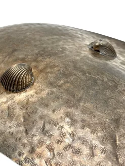 Versilberte Schale in Muschelform von Renato Raddi, 1970er