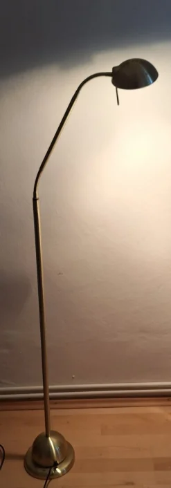 Verstellbare deutsche Vintage Stehlampe von Paul Neuhaus, 1999
