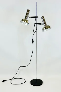 Verstellbare Mid-Century Stehlampe von Koch & Lowy für Omi, 1970er