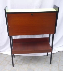 Vertikaler Vintage Sekretär, 1950er