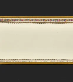 Verziertes Porzellan Tablett von Rosenthal, 1940er