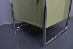 Vichr & Co. zugeschriebene Bauhaus Nachttische, 1930er, 2er Set