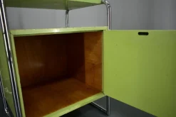 Vichr & Co. zugeschriebene Bauhaus Nachttische, 1930er, 2er Set