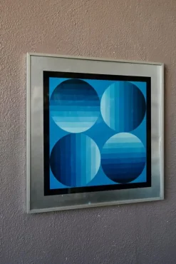 Victor Vasarely, Hold-K, 1970er, Serigraphie