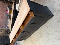 Viertüriges Kirschholz Sideboard, 1970er