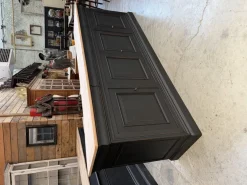 Viertüriges Kirschholz Sideboard, 1970er