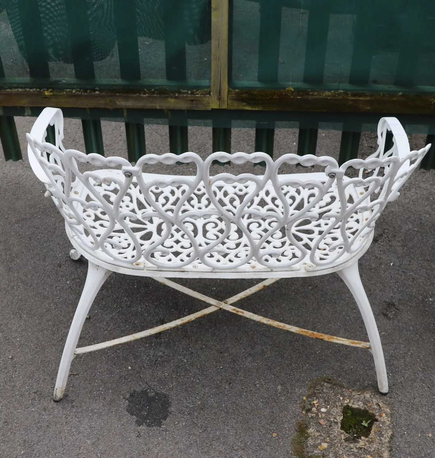 Viktorianische Gartenmöbel, 1900, 3er Set