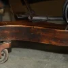 Viktorianischer Chesterfield Schaukelsessel aus Leder von Harringtons