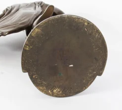 Viktorianischer Künstler, Antike Skulptur des griechischen Gottes Apollo, 19. Jh., Bronze