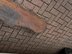 Viktorianischer Kotflügel aus Gusseisen