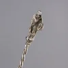 Viktorianische Salze & Löffel aus massivem Silber, 19. Jh., London, 1870er, 6er Set