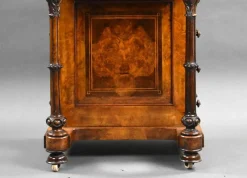 Viktorianisches Davenport aus Wurzelholz, 1860er