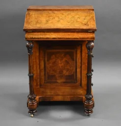 Viktorianisches Davenport aus Wurzelholz, 1860er