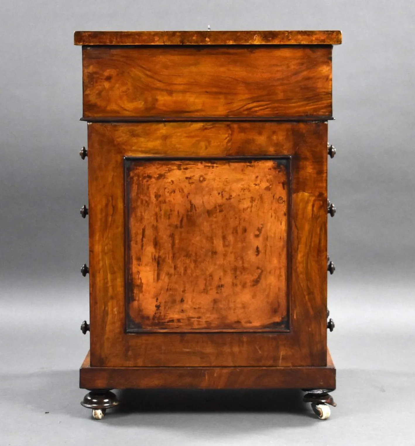 Viktorianisches Davenport aus Wurzelholz, 1860er