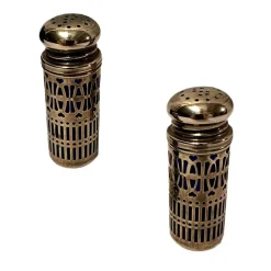 Viktorianisches Salz- und Pfefferstreuer Set, 19. Jh., England, 1850er, 2er Set