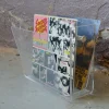 Vintage Acrylglas Zeitschriftenständer