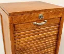 Vintage Aktenschrank aus Eiche, 1930er
