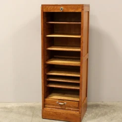 Vintage Aktenschrank aus Eiche, 1930er