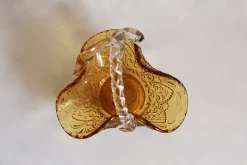 Vintage Ambra Murano Glas Hängelampe, 1960er