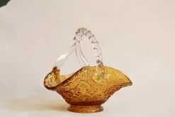 Vintage Ambra Murano Glas Hängelampe, 1960er
