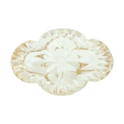 Vintage Art Déco Boudoir Parfümflaschen aus Kristallglas von Fischer, 1950er, 3er Set