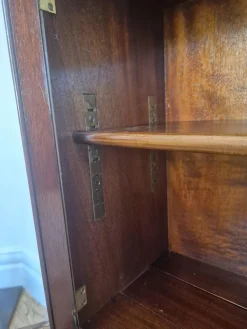 Vintage Art Deco Bücherregal aus glasiertem Mahagoni von Minty Oxford, 1930er