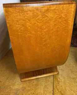 Vintage Art Deco Konsolentisch aus Vogelaugenahorn, 1920er