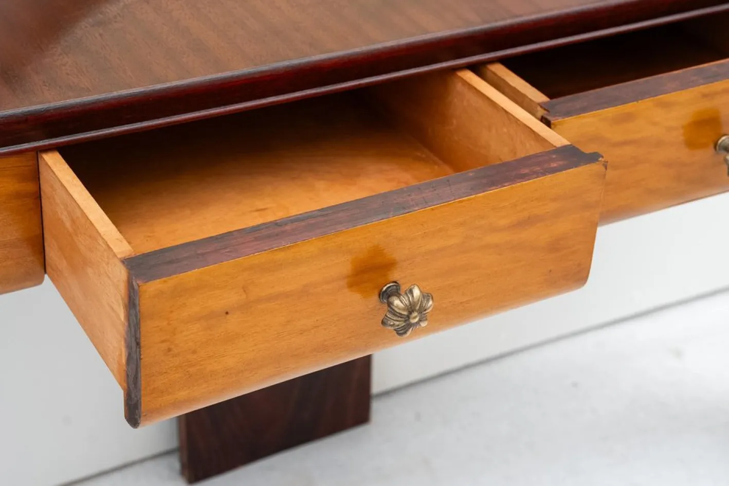Vintage Art Deco Konsolentisch, 1940er