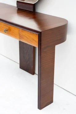 Vintage Art Deco Konsolentisch, 1940er