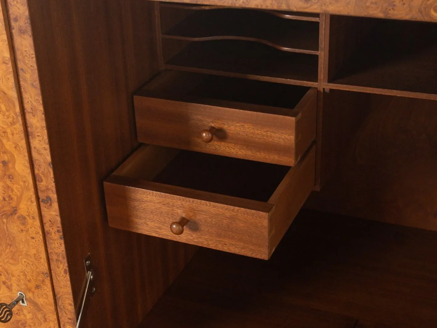 Vintage Art Deco Sekretär, 1920er