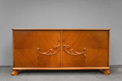 Vintage Art Deco Sideboard aus Eiche