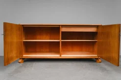 Vintage Art Deco Sideboard aus Eiche