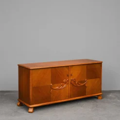 Vintage Art Deco Sideboard aus Eiche