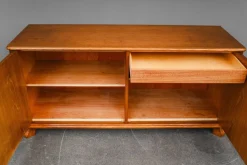 Vintage Art Deco Sideboard aus Eiche