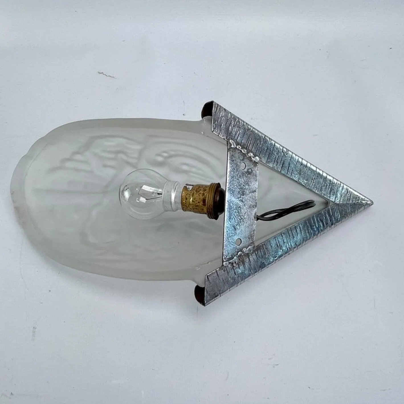 Vintage Art Deco Wandlampen, 1930er, 2er Set