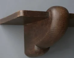 Vintage Art Deco Wandregal, 1920er