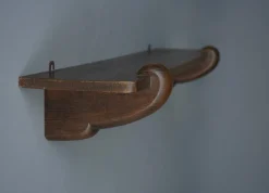 Vintage Art Deco Wandregal, 1920er
