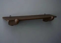 Vintage Art Deco Wandregal, 1920er