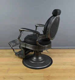 Vintage Barber Chair aus Metall